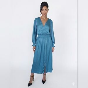 voluminous asymmetric dress zara ZW COLLECTION DRAPED VOLUMINOUS DRESS - Brown